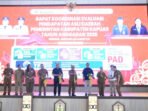 Bupati Kapuas H.M. Wiyatno saat membuka Rakor Evaluasi PAD 2026 sekaligus launching QRIS retribusi di Aula Tingang Menteng Kantor Bupati Kapuas, Senin (21/9). Bupati Kapuas H.M. Wiyatno saat membuka Rakor Evaluasi PAD 2026 sekaligus launching QRIS retribusi di Aula Tingang Menteng Kantor Bupati Kapuas, Senin (21/9).