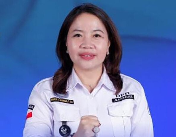 Ketua DPC APDESI Kapuas Pancar S Nyarang