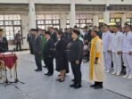 Bupati Kabupaten Kotim H.Halikinnor. Melantik sejumlah pejabat lingkungan Pemkab Kotim, di Gedung Serba Guna Sampit, Jumat (11/9/2026).