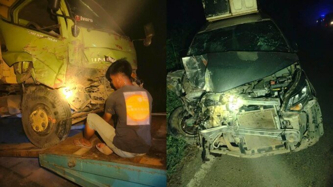 Asap Karhutla Kepung KM 24-25 Kobar, Kecelakaan Terjadi