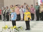 Wakil Bupati Barsel, Khristianto Yudha saat memimpin peringatan Sumpah Pemuda di Aula Pemda Barsel Wakil Bupati Barsel, Khristianto Yudha saat memimpin peringatan Sumpah Pemuda di Aula Pemda Barsel