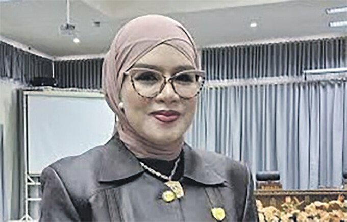 Wakil Ketua Komisi II DPRD Kabupaten Barito Utara, Hj Sri Neni Trianawati
