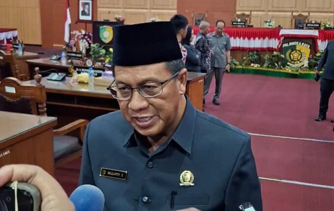 Ketua DPRD Kota Palangka Raya, Subandi.