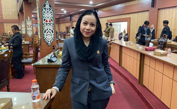 Sekretaris Komisi III DPRD Kota Palangka Raya Rana Muthia Oktari