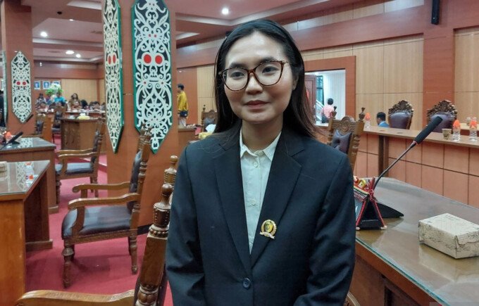 Anggota Komisi III Dewan Perwakilan Rakyat Daerah (DPRD) Kota Palangka Raya, Debora Holdae Veronika Lesa
