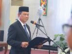 bupati seruyan lantik pejabat